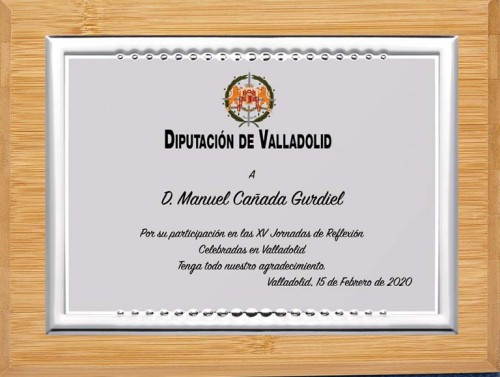 (139) PLACA DE HOMENAJE MADERA BAMBU 