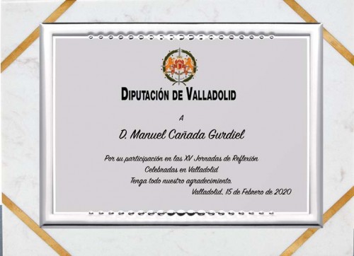 (139) PLACA DE HOMENAJE SOPORTE DE MARMOL 
