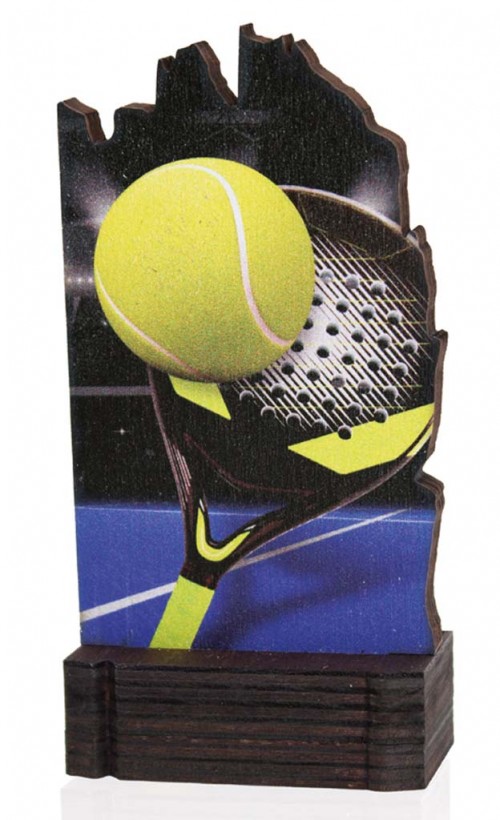 (247)  TROFEO MADERA PADEL