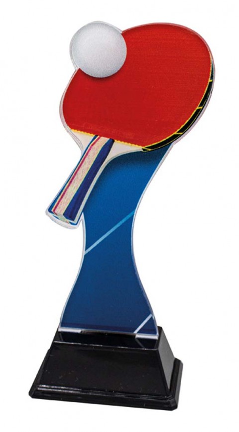 (249)  trofeo metacrilato tenis de mesa 