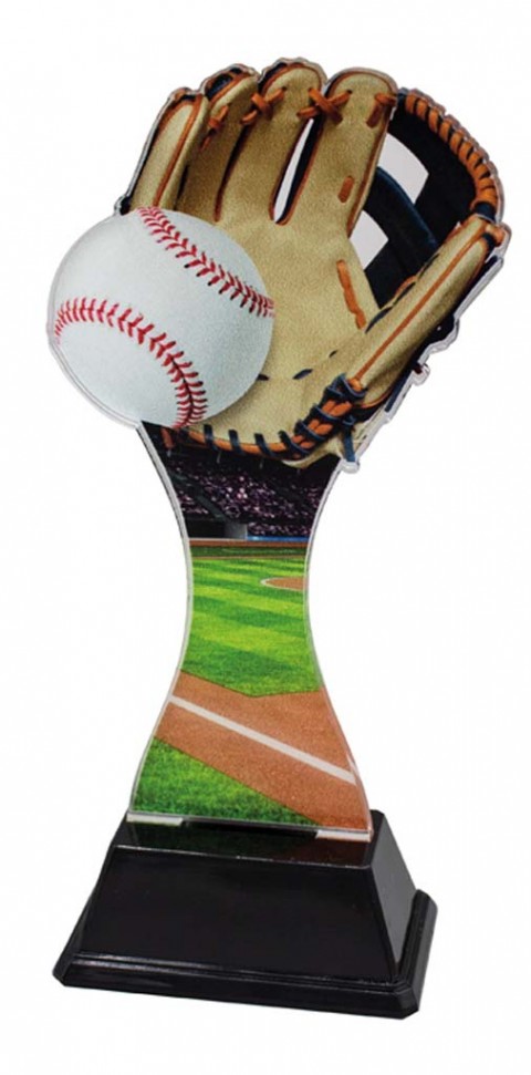 (250)  trofeo metacrilato beisbol  