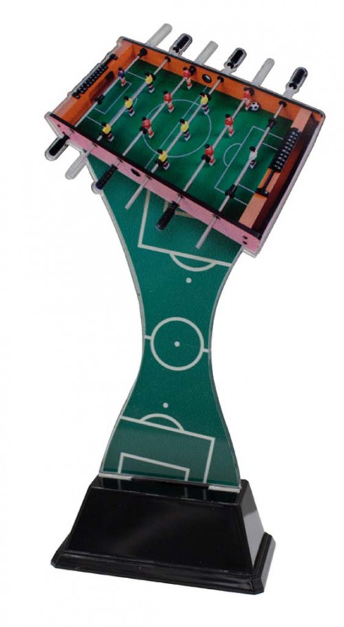 (252)  TROFEO METACRILATO FUTBOLIN  