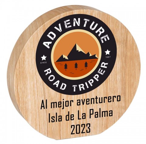 (10) trofeos de madera  14 cm (g1)