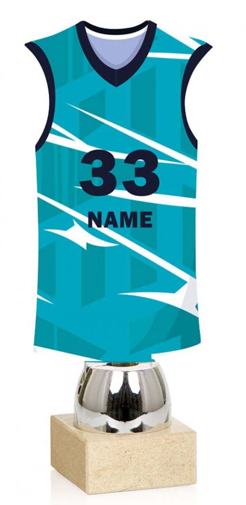 (170)  soporte + camiseta basket personalizable 