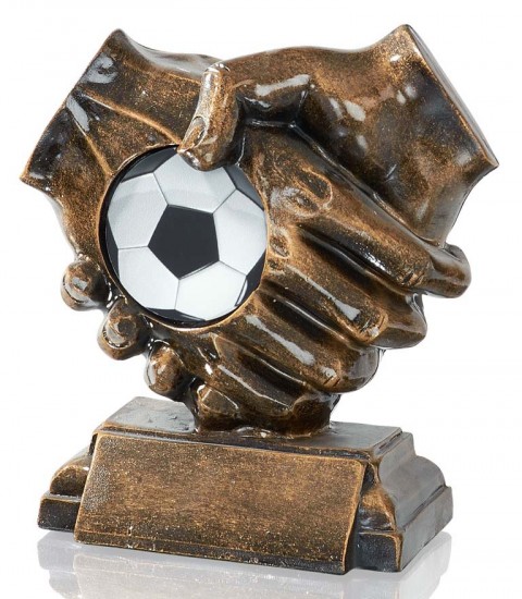 (189)  resina manos futbol
