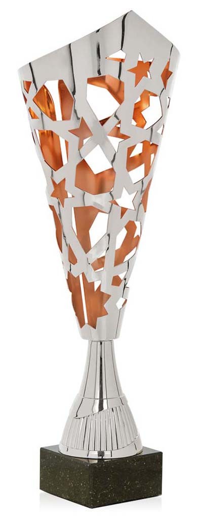 (97)  COPA DISEO PLATA COBRE 