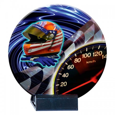 (218)  trofeo de ceramica   motor  