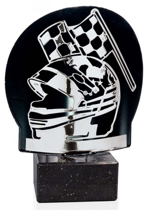 (239) 26/25 TROFEO METAL MOTOR PLATA