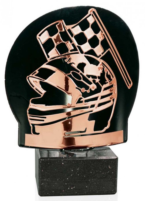 (239) 26/25 TROFEO METAL MOTOR BRONCE 