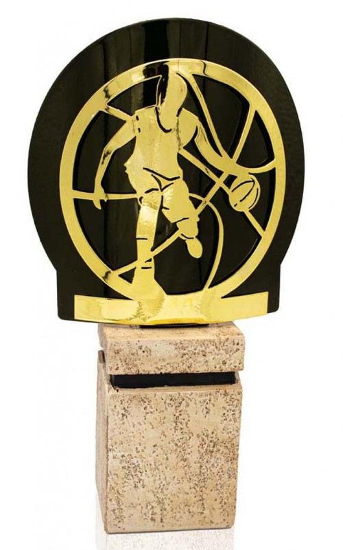 (238) 26/25 TROFEO METAL BALONCESTO ORO 