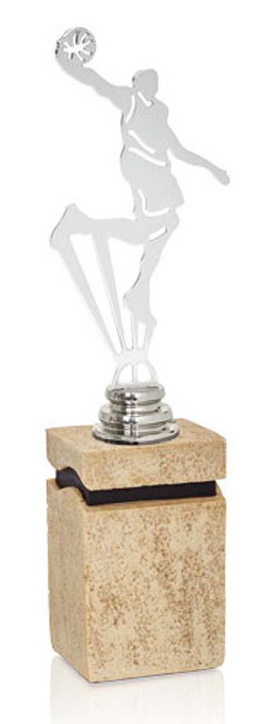 (232)  trofeo metal baloncesto 