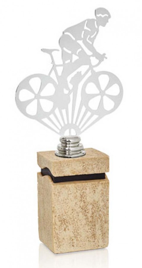 (232)  trofeo metal ciclismo 