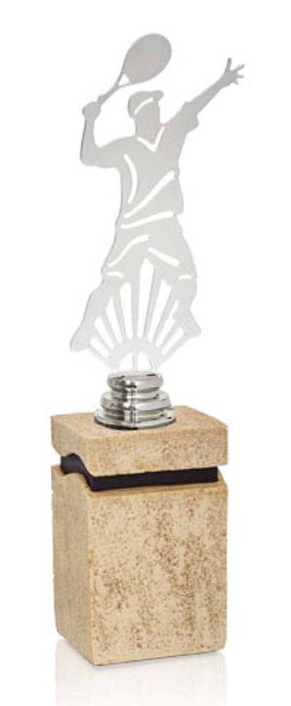 (232)  trofeo metal tenis 