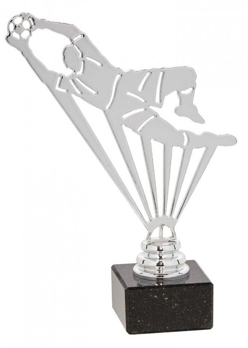 (188)  TROFEO METAL PORTERO SERIE NTS METAL  