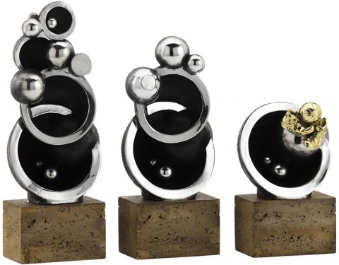 trofeo escultura varios deportes