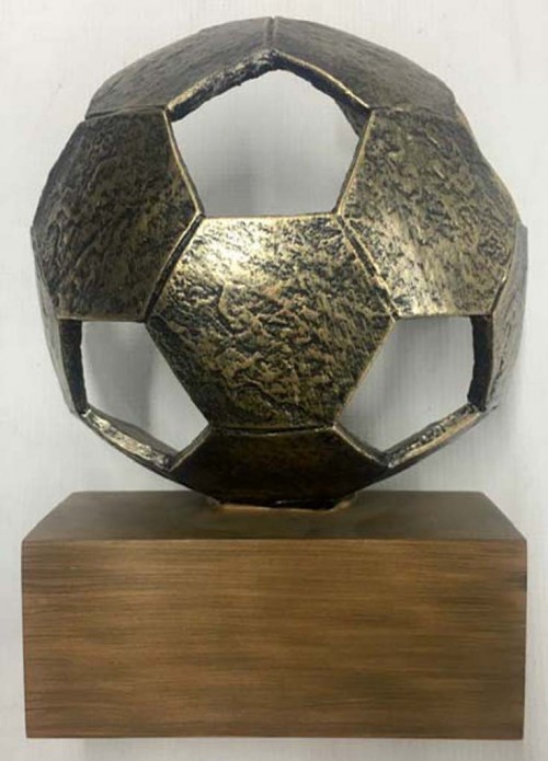 BALON FUTBOL RESINA CALADO
