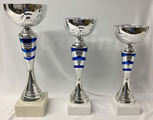 LOTE 3 COPAS DE 34-30-28 CM 