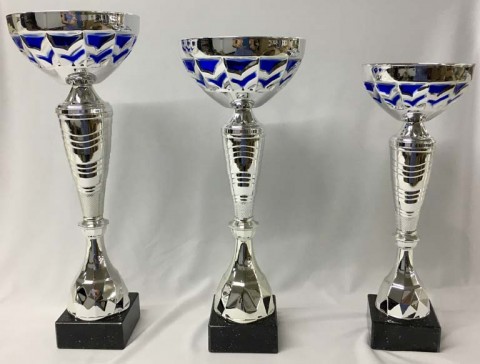 lote 3 copas de 33-30-28 cm 