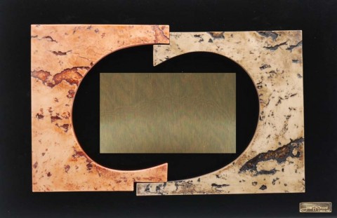 placa homenaje diseo 35 x 23 cm
