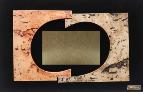 PLACA HOMENAJE DISEO 35 X 23 CM