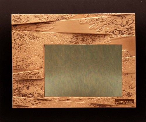 PLACA HOMENAJE DISEO 25 X 21 CM