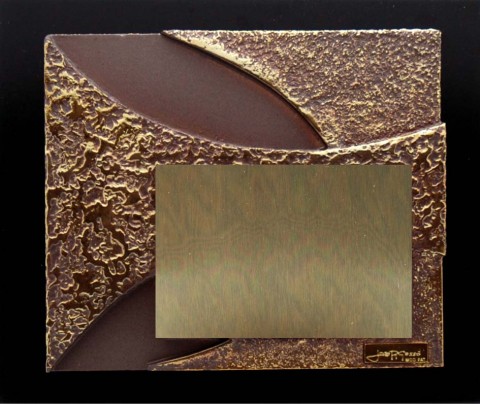 placa homenaje diseo 25 x 21 cm