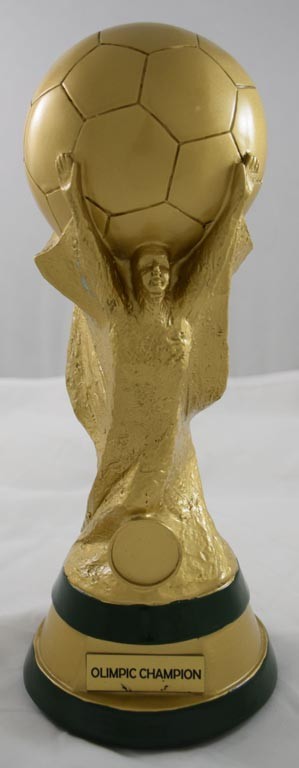 trofeo resina futbol copa del mundo